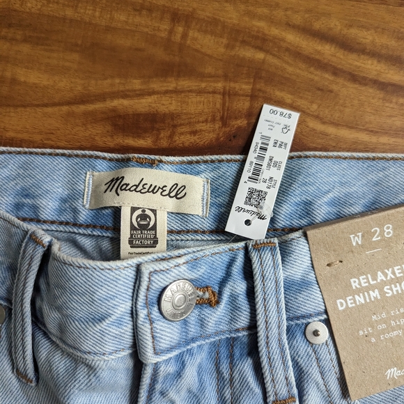 NWT Madewell Shorts - Picture 4 of 4